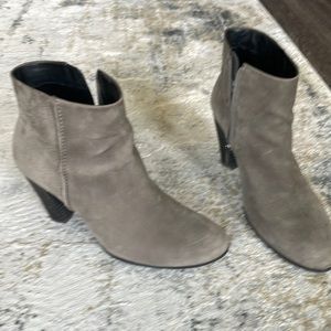 Ecco Grey Suede Boots